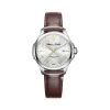 Montre EDEN PARK Club homme bracelet cuir brun