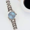 Montre femme HERITAGE bracelet acier blanc