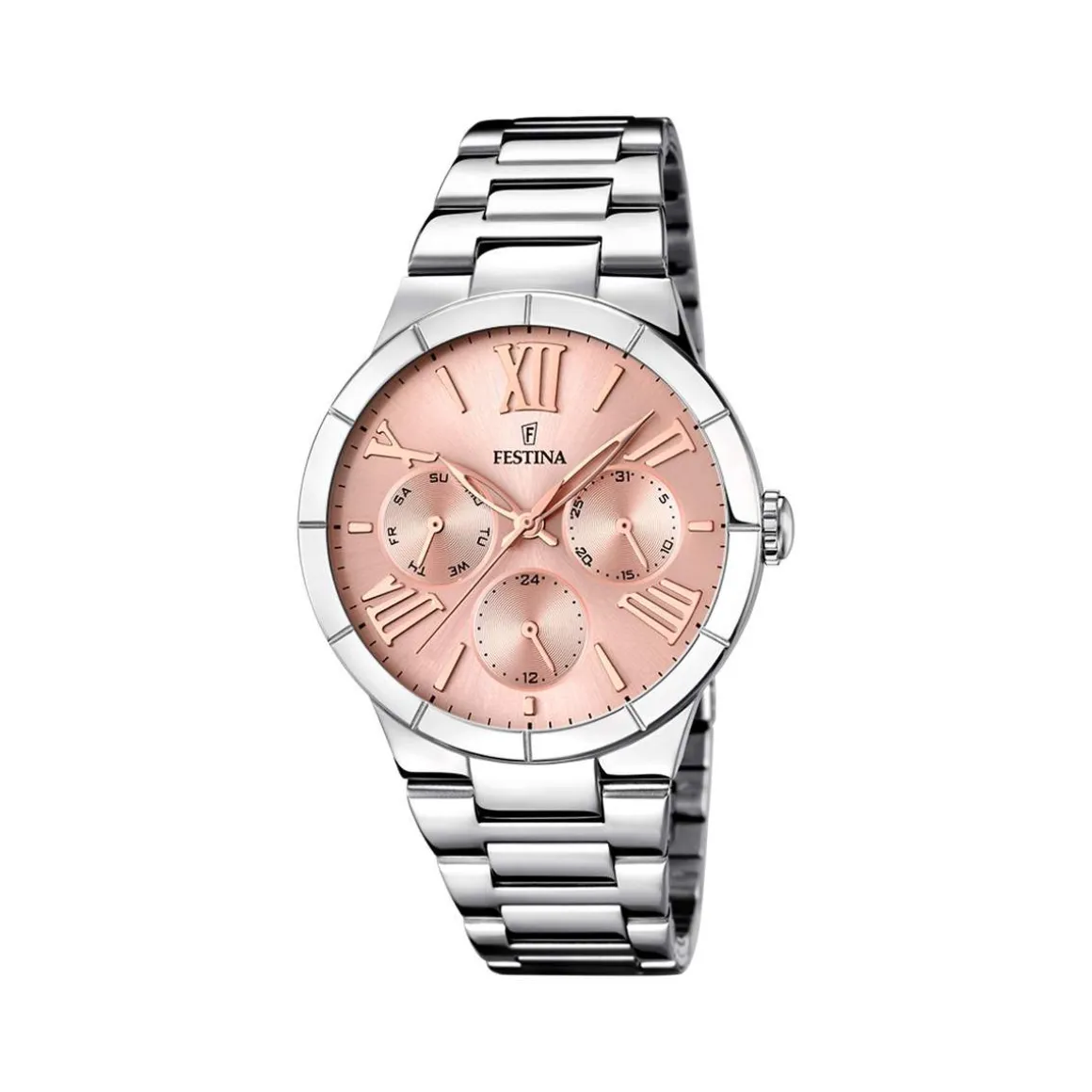 Montre FESTINA Boyfriend femme bracelet acier