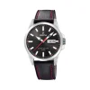 Montre Festina homme acier cuir noir
