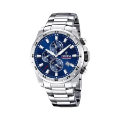 Montre Festina homme chronographe bracelet acier