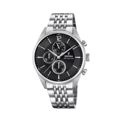 Montre Festina homme chronographe acier