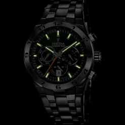 Montre FESTINA special editions homme chronographe, bracelet acier