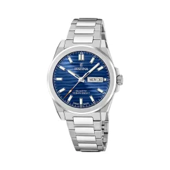 Montre FESTINA swiss made homme bracelet acier inoxydable