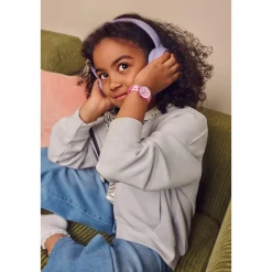 Montre FLIK FLAK Classroom Creations enfant cadran rose bracelet pet recycle rose