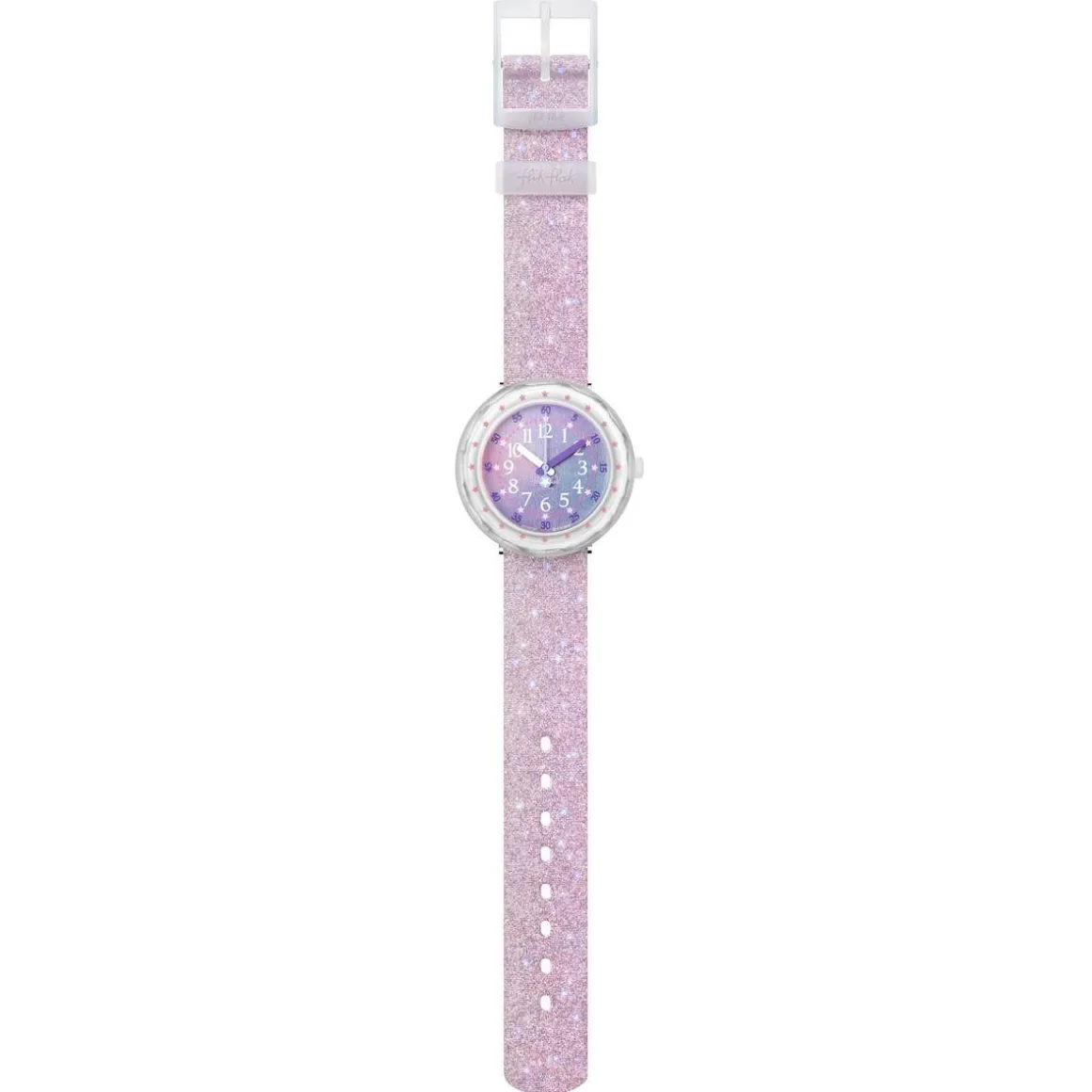 Montre Flik Flak enfant silicone blanc