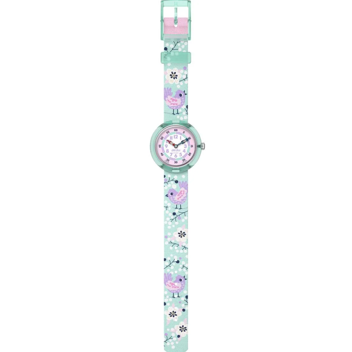 Montre FLIK FLAK pattern paradise enfant bracelet pet recycle vert