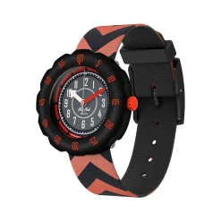Montre FLIK FLAK pattern paradise enfant bracelet pet recycle noir