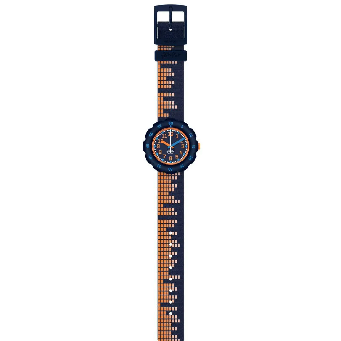 Montre FLIK FLAK showtime enfant bracelet pet recycle bleu