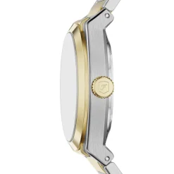 Montre FOSSIL automatic homme automatique, bracelet acier inoxydable bicolore jaune