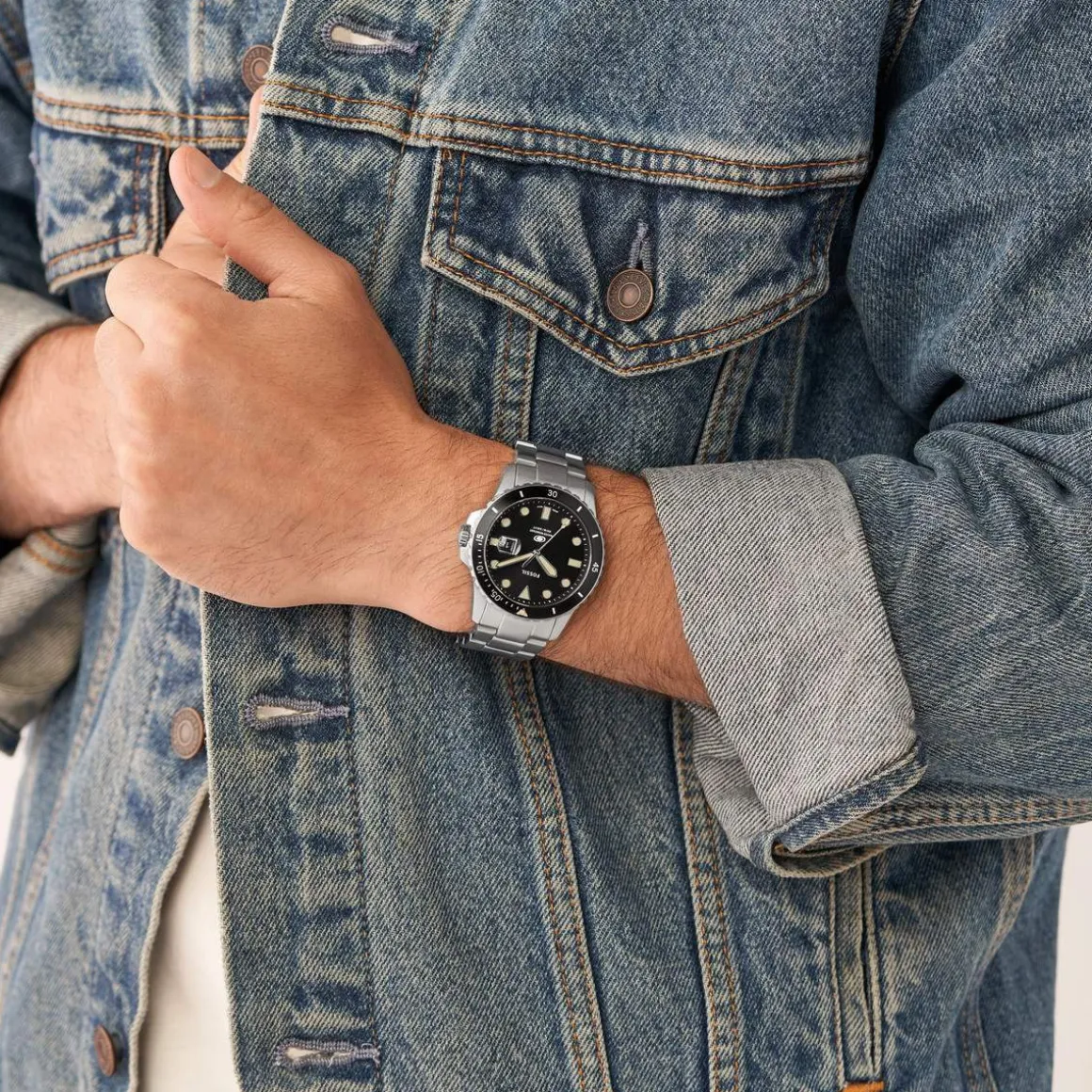Montre FOSSIL Blue homme acier