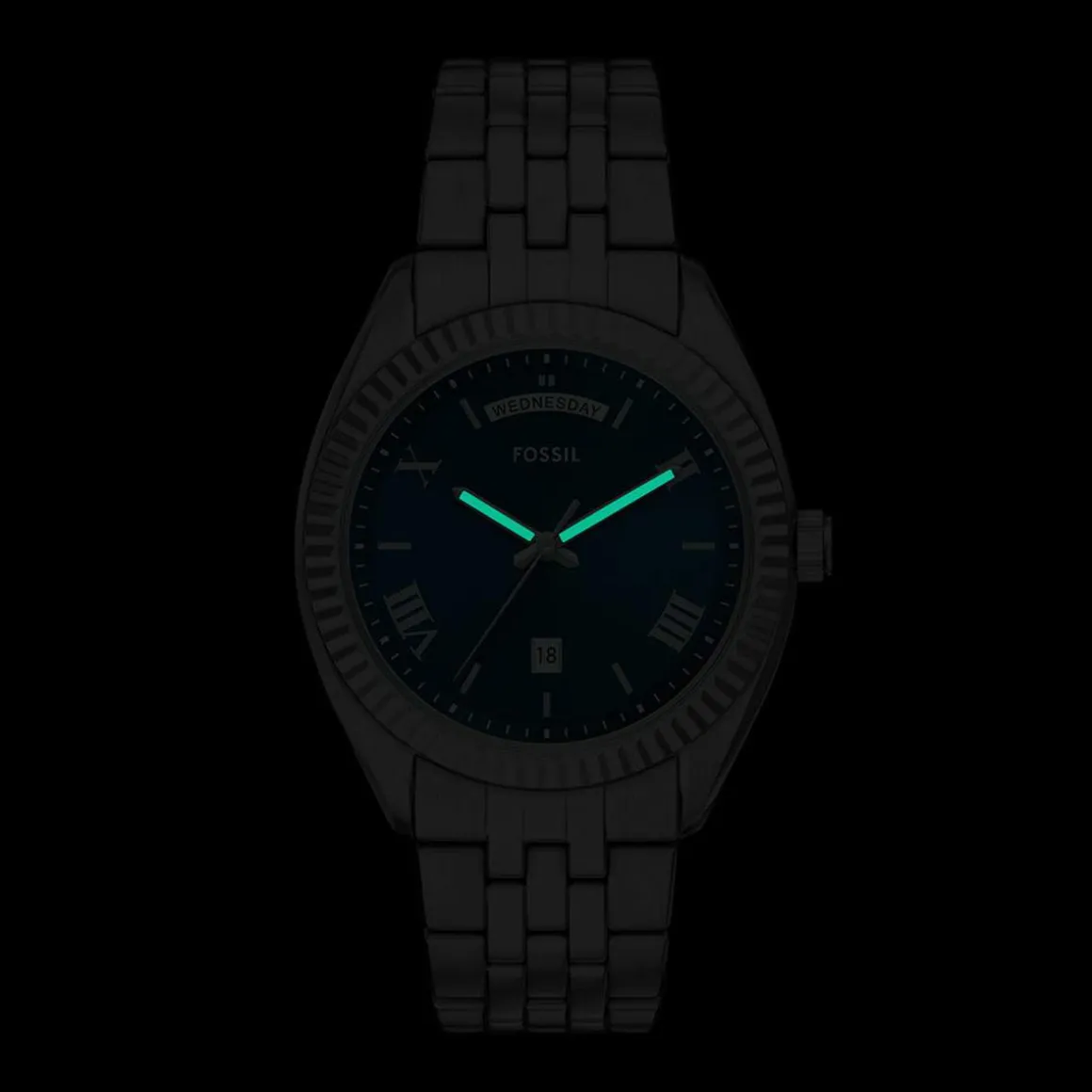 Montre FOSSIL campbell homme bracelet acier inoxydable