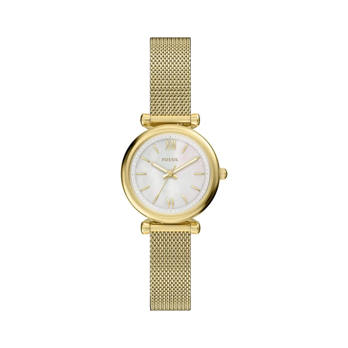 Montre FOSSIL carlie mini femme bracelet acier inoxydable doré