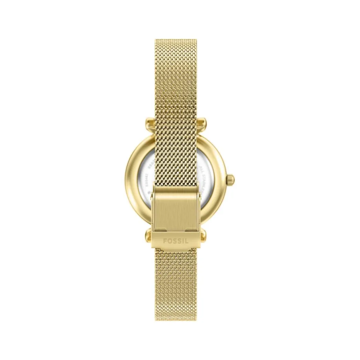 Montre FOSSIL carlie mini femme bracelet acier inoxydable doré