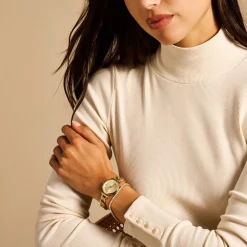 Montre FOSSIL carlie mini femme bracelet acier inoxydable doré