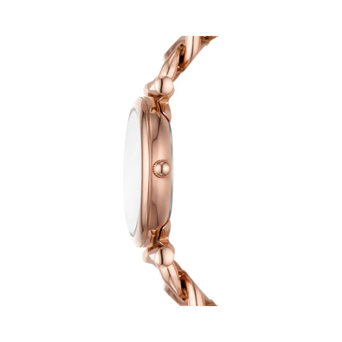 Montre FOSSIL carlie mini femme bracelet acier inoxydable doré rose