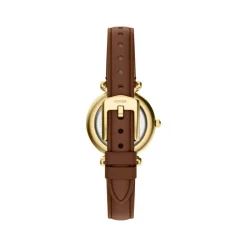 Montre FOSSIL carlie mini femme bracelet cuir marron
