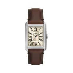 Montre FOSSIL carraway homme bracelet cuir marron