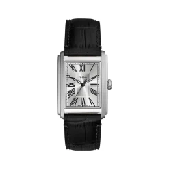 Montre FOSSIL carraway homme bracelet cuir noir