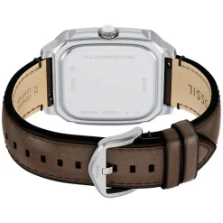 Montre FOSSIL crosby homme bracelet cuir marron