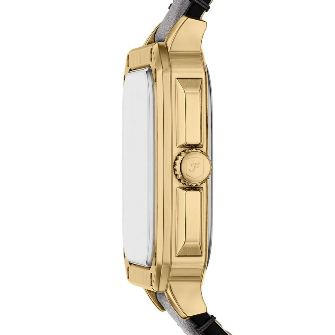 Montre FOSSIL crosby homme bracelet cuir noir