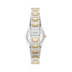 Montre FOSSIL everett femme bracelet acier inoxydable bicolore jaune