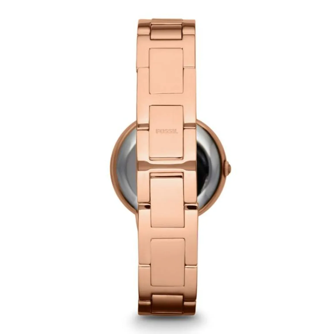 Montre Fossil femme acier doré rose
