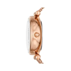 Montre FOSSIL femme automatique bracelet acier doré rose