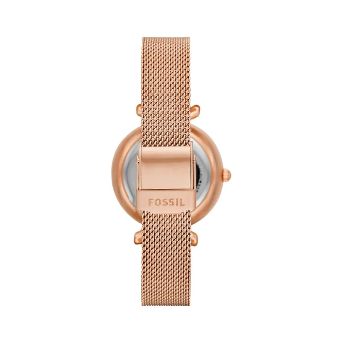 Montre FOSSIL femme automatique bracelet acier doré rose