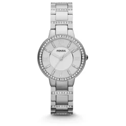 Montre Fossil femme boitier et bracelet acier
