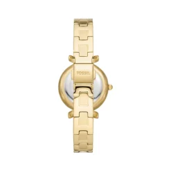 Montre FOSSIL femme bracelet acier doré jaune