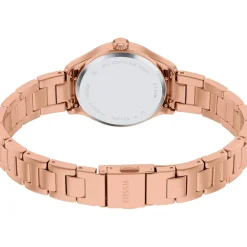Montre FOSSIL gilmore femme bracelet acier inoxydable doré rose