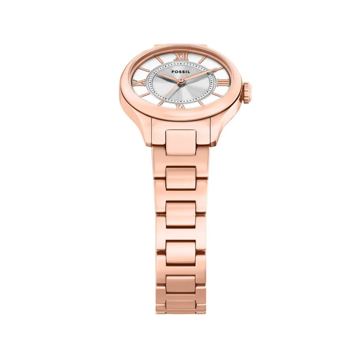 Montre FOSSIL gilmore femme bracelet acier inoxydable doré rose
