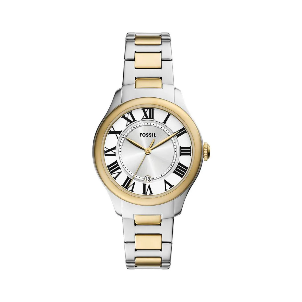 Montre FOSSIL gilmore femme bracelet acier inoxydable bicolore
