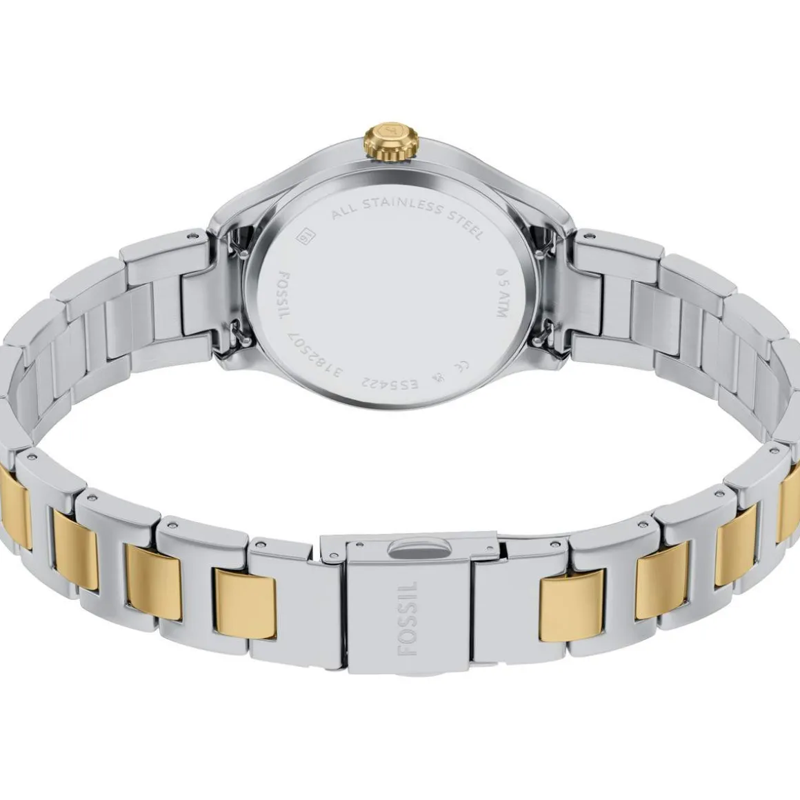 Montre FOSSIL gilmore femme bracelet acier inoxydable bicolore