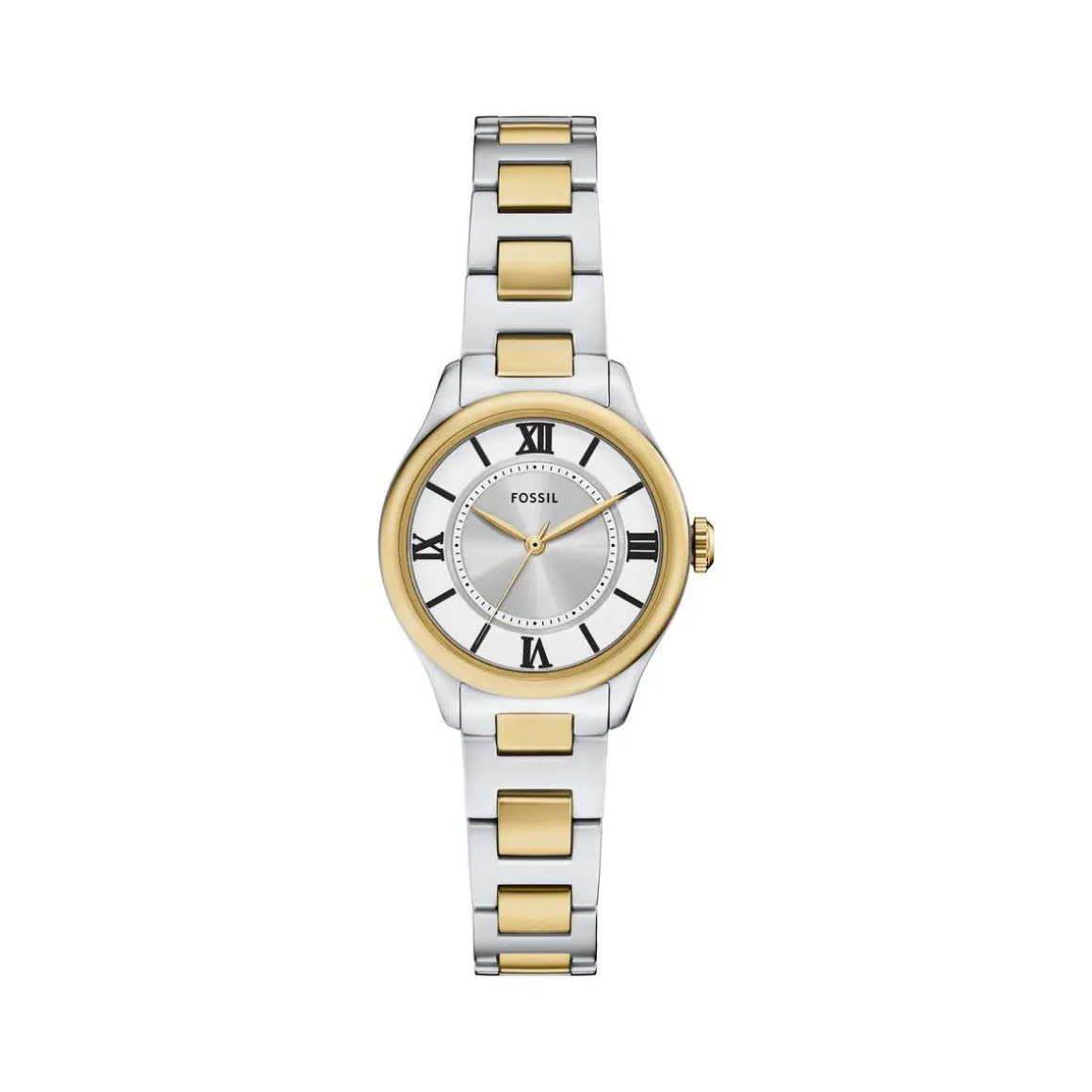 Montre FOSSIL gilmore femme bracelet acier inoxydable bicolore