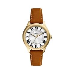 Montre FOSSIL gilmore femme bracelet cuir marron