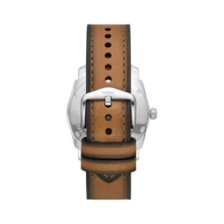 Montre FOSSIL homme acier bracelet cuir marron