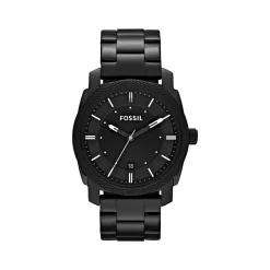 Montre Fossil homme acier noir