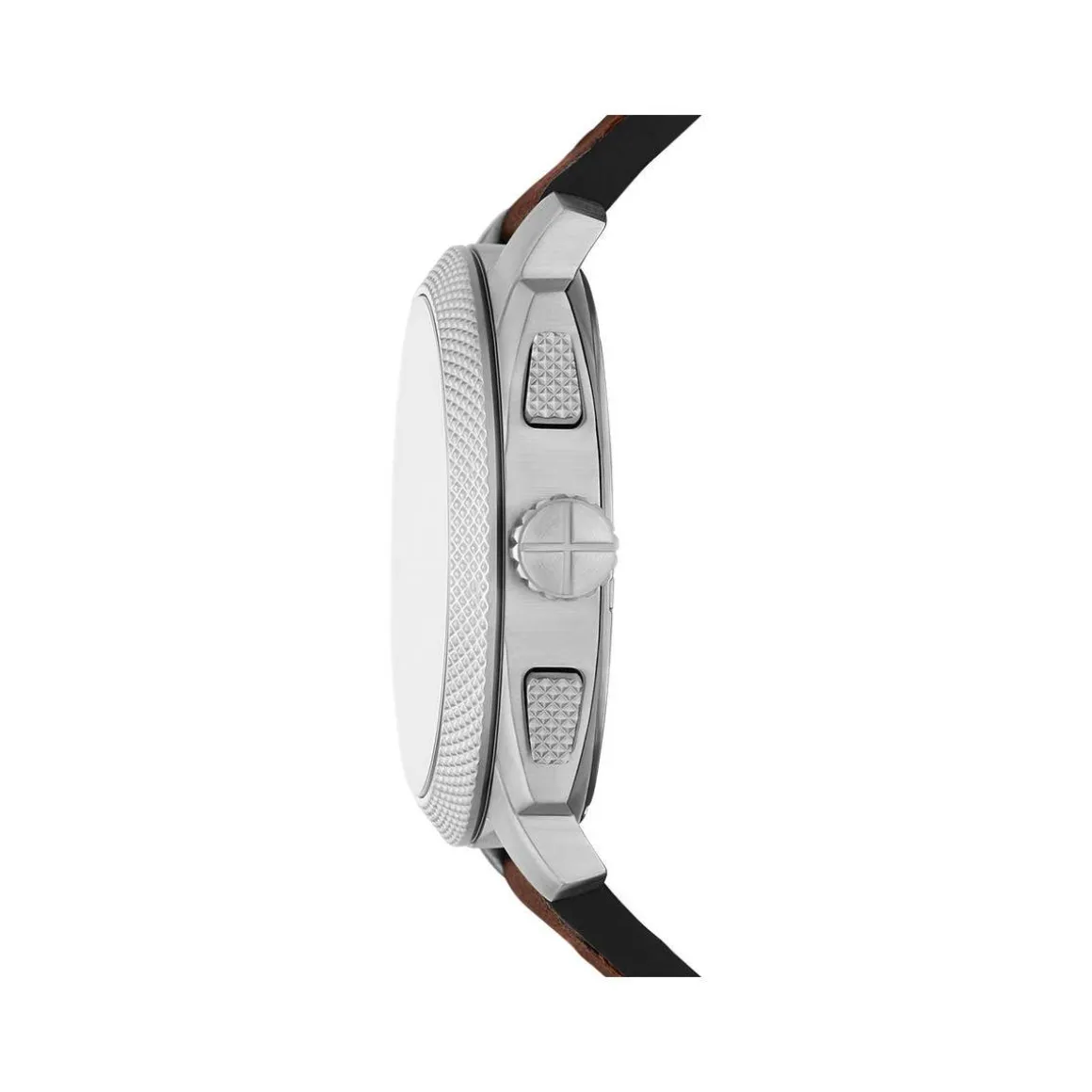 Montre FOSSIL machine homme bracelet cuir marron