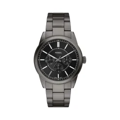 Montre FOSSIL pearson homme bracelet acier inoxydable gris anthracite