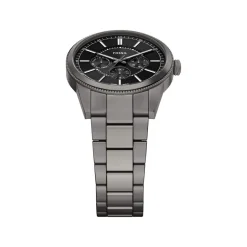 Montre FOSSIL pearson homme bracelet acier inoxydable gris anthracite