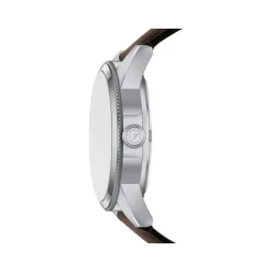 Montre FOSSIL pearson homme bracelet cuir marron