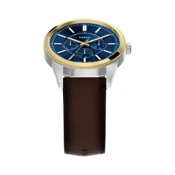 Montre FOSSIL pearson homme bracelet cuir marron