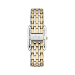 Montre fossil raquel femme bracelet acier inoxydable bicolore cadran 26mm