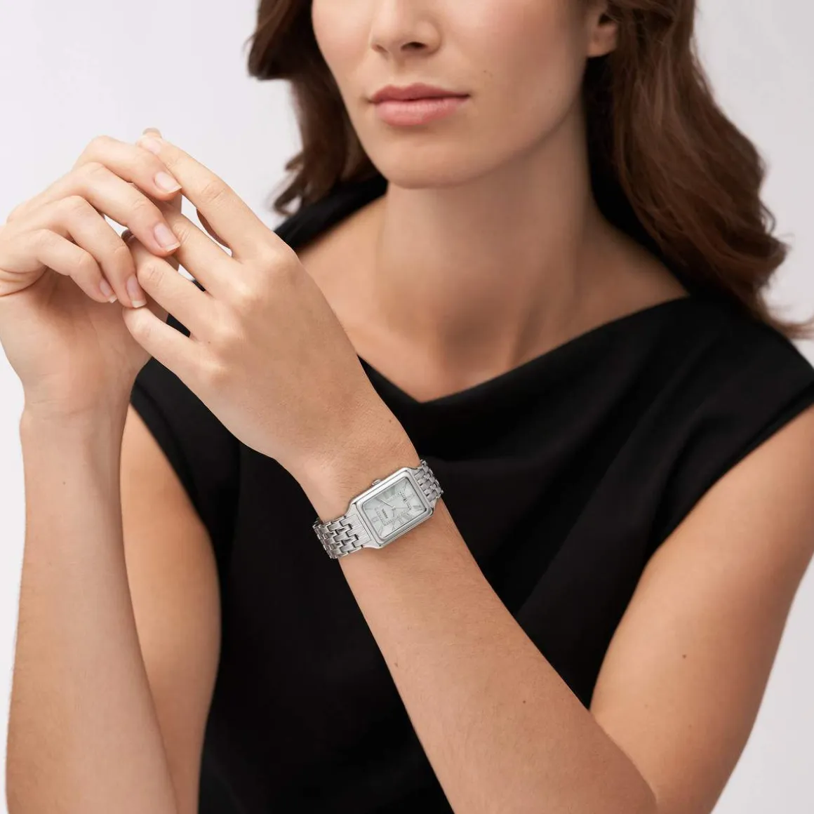 Montre FOSSIL raquel femme bracelet acier inoxydable argenté cadran 26 mm