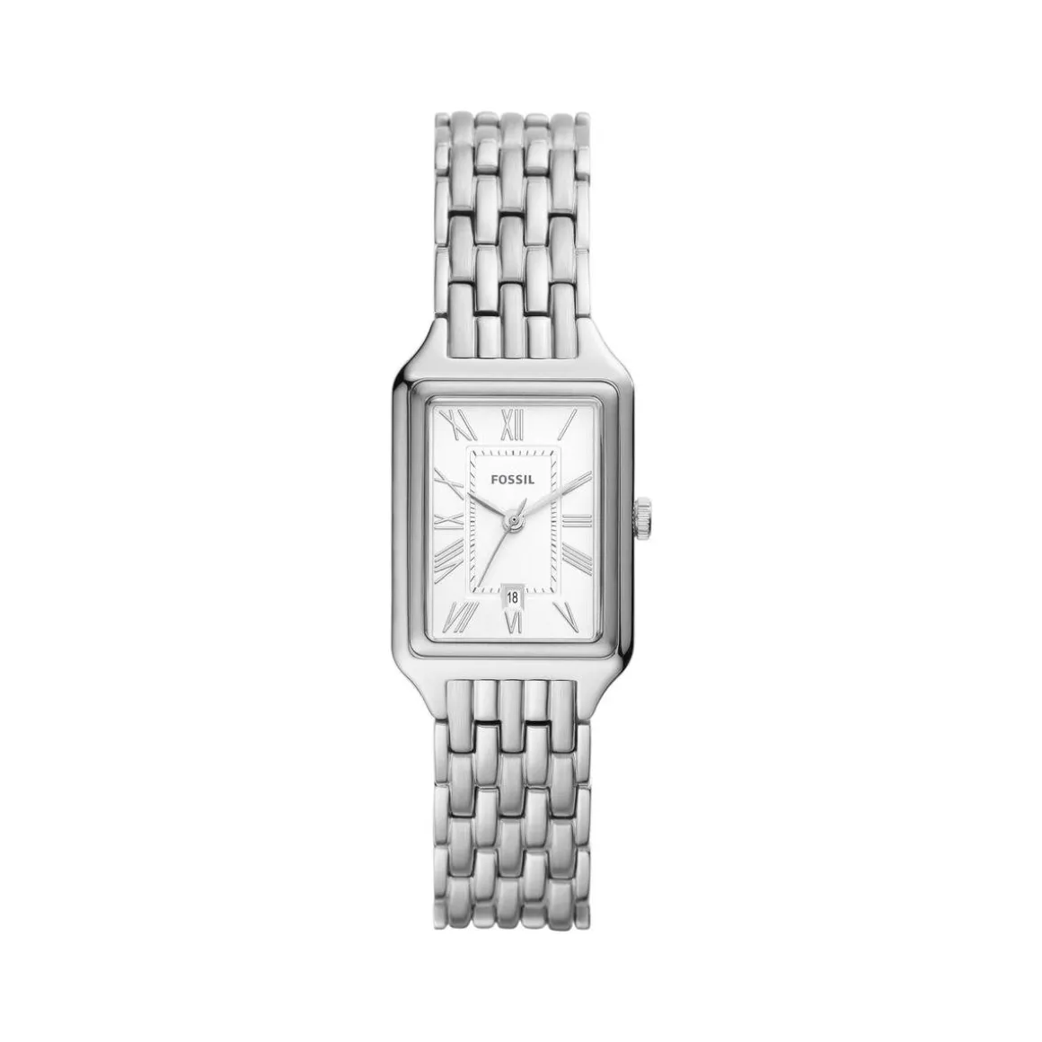 Montre FOSSIL raquel femme bracelet acier inoxydable argenté cadran 23 mm