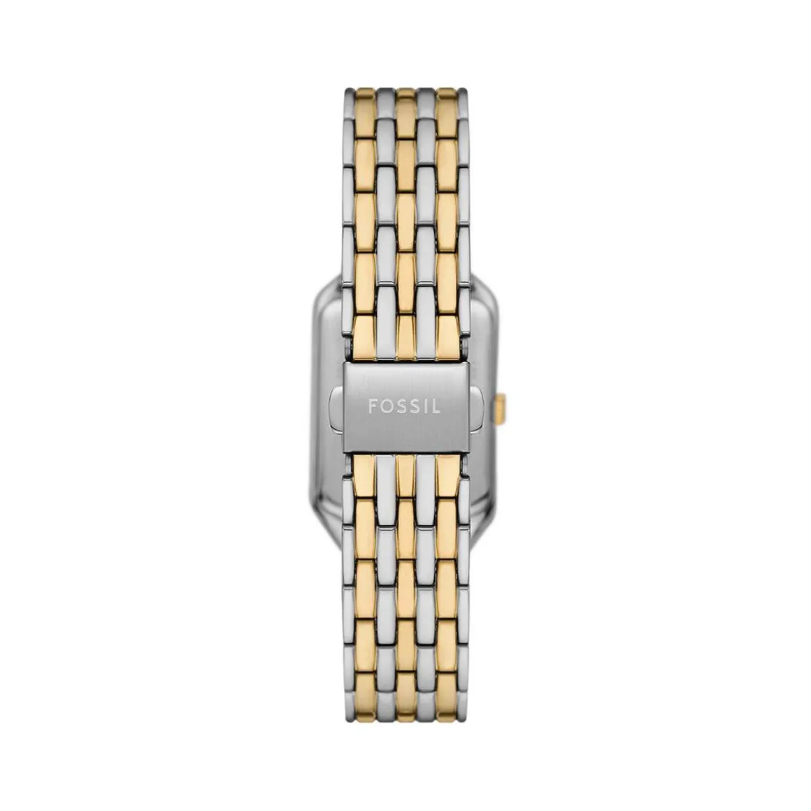 Montre fossil raquel femme bracelet acier inoxydable bicolore cadran 23mm
