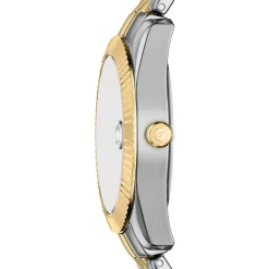 Montre FOSSIL scarlette femme bracelet acier inoxydable bicolore jaune