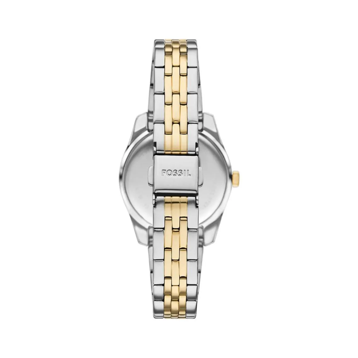 Montre FOSSIL scarlette femme bracelet acier inoxydable bicolore